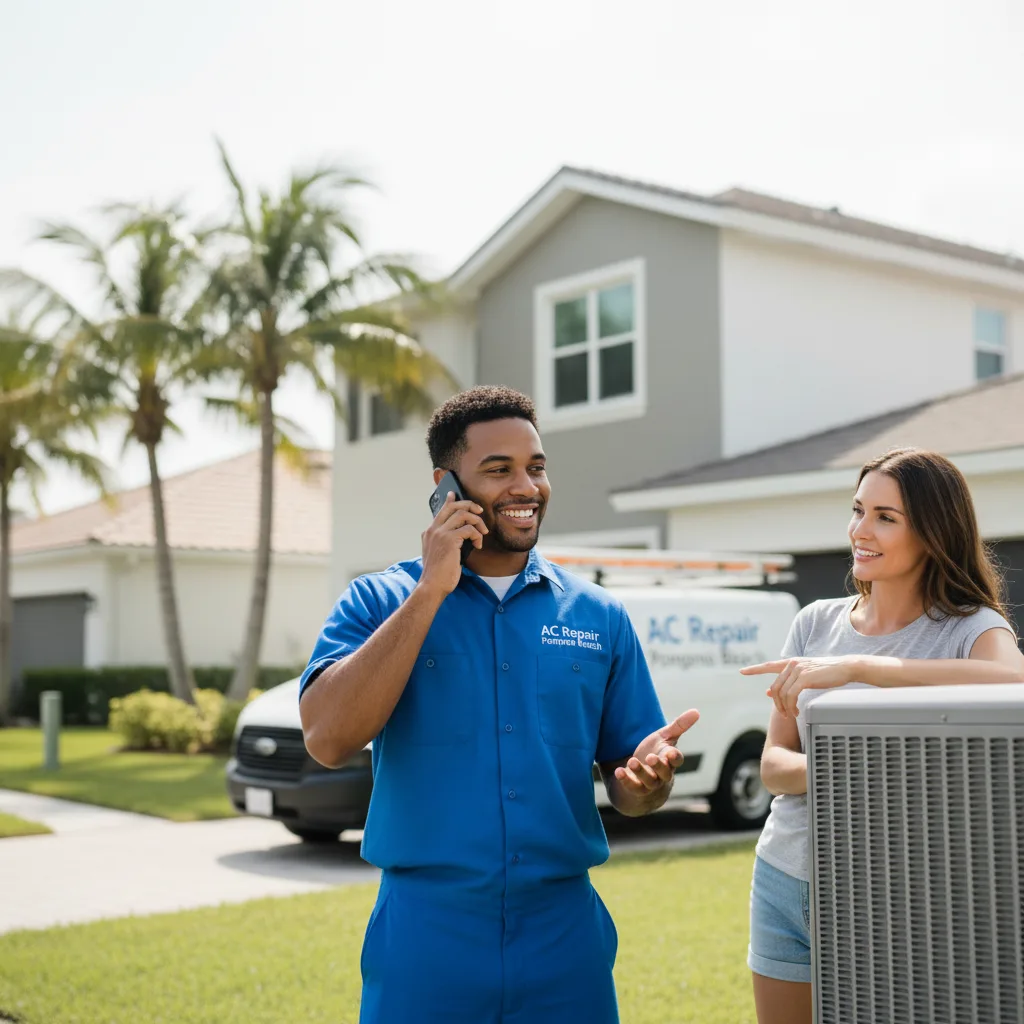 AC Repair Pompano Beach customer support in Coral Gables
